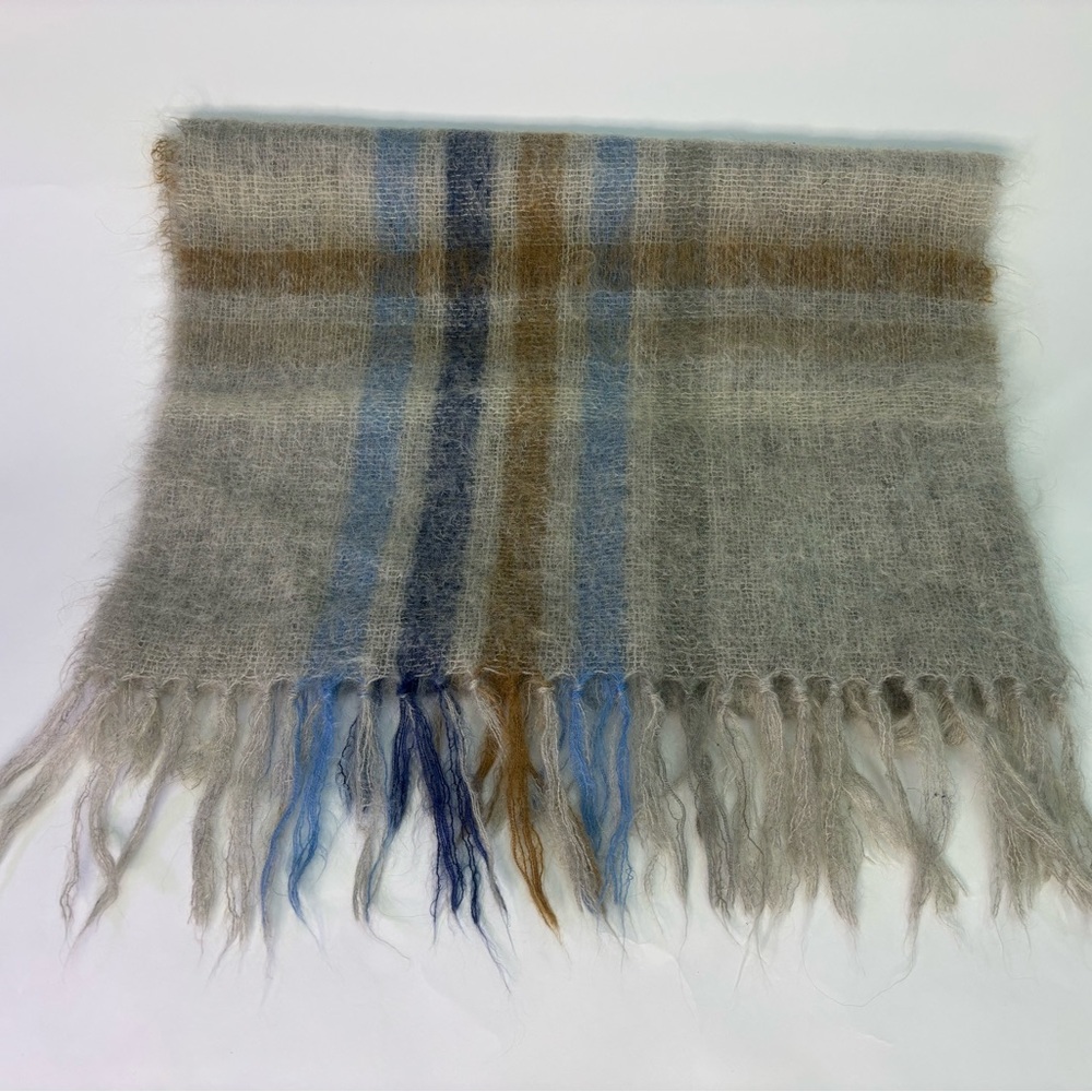 Vintage Mohair/Wool Throw Blanket